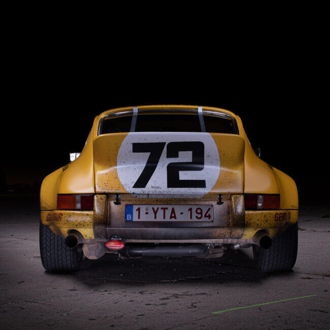 Classic Event Porsche Lightpainting